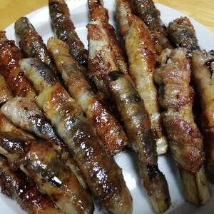 ボリューム満点！茄子の豚肉巻き♪